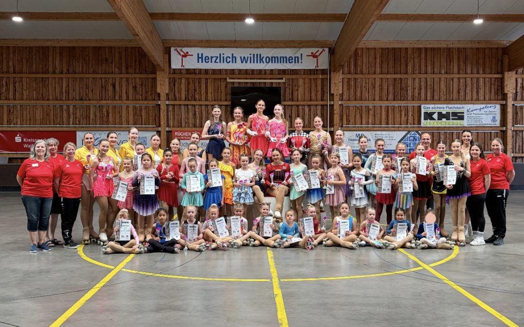 Vereinsmeisterschaften im Jubiläumsjahr der Rollsportabteilung SV Winnenden