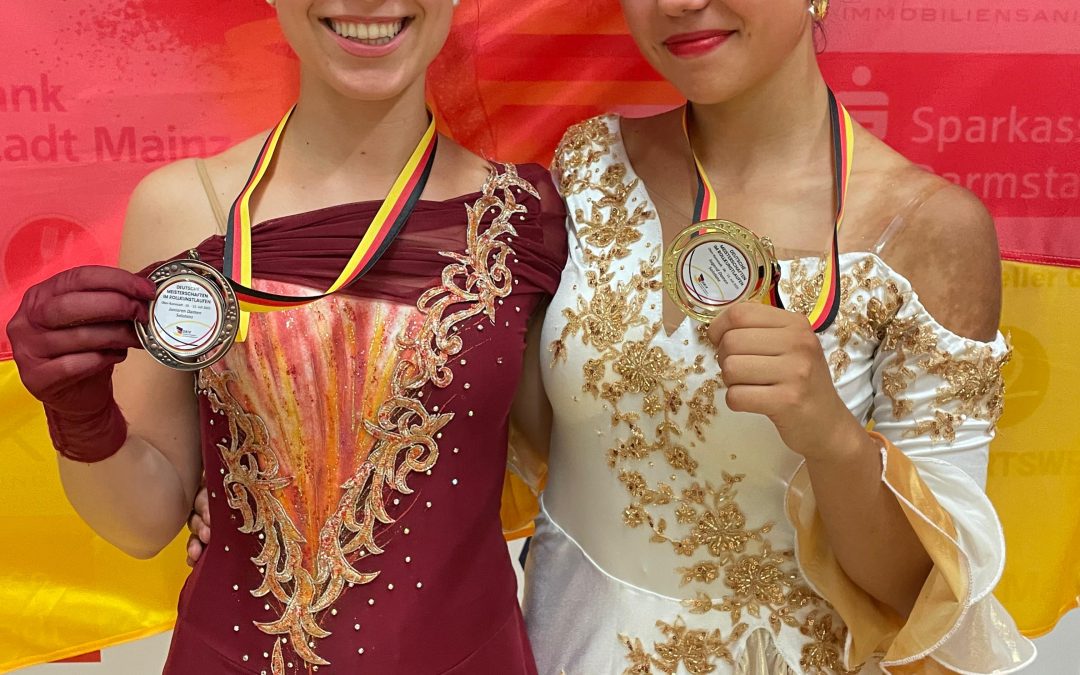Valentina Sofia Markakis wird Deutsche Jugendmeisterin und Lilly Florentina Felchle holt Bronze bei den Junioren