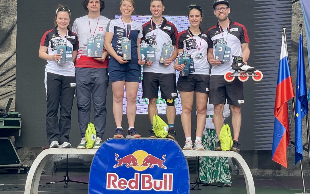 WRIV-Sportler glänzen beim Inline-Alpine-Weltcupauftakt in Slowenien